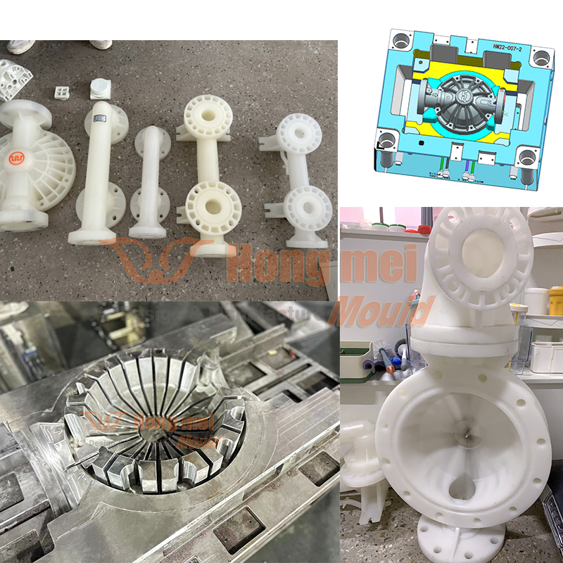 Pnevmatik Diafraqma Pompası Enjeksiyon Kalıbı PTFE Hava Pompası Muold Membran Pompası Alətləri üçün peşəkar plastik qəlib istehsalçısı